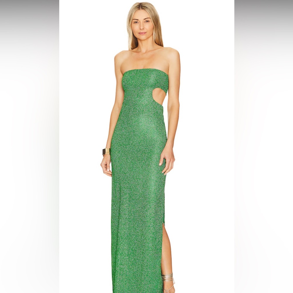Baobab Mambo dress In green Maxi